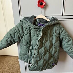 Patagonia Fleece-Lined Green Jacket